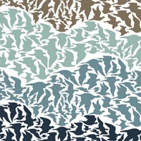 Integral Mesh Custom Projects - Migrating Birds Blue